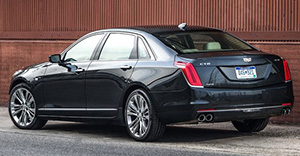 Cadillac CT6 2018 rear view