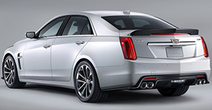 Cadillac CTS-V 2016 rear view