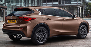 Infiniti Q30 2020 rear view