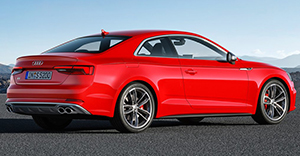 Audi S5 2019 rear view