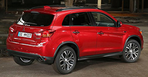 Mitsubishi ASX 2017 rear view