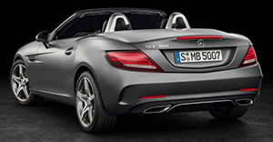 Mercedes-Benz SLC-Class 2018 rear view