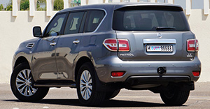 Nissan Patrol 2019 rear view