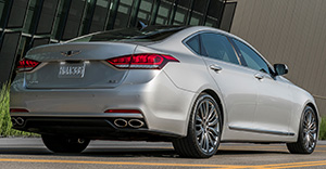 Genesis G80 2020 rear view