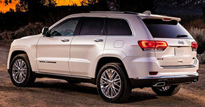 Jeep Grand Cherokee 2018 rear view