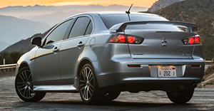 Mitsubishi Lancer EX 2017 rear view