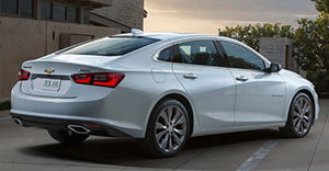 Chevrolet Malibu 2017 rear view