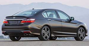 Honda Accord 2017 rear view