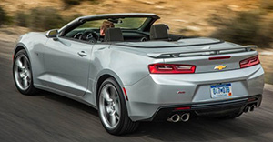 Chevrolet Camaro Convertible 2017 rear view