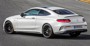 Mercedes-Benz C 63 AMG Coupe 2021 rear view