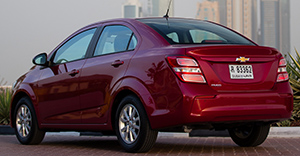 Chevrolet Aveo 2017 rear view