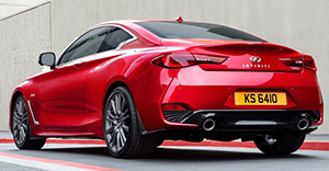 Infiniti Q60 Coupe 2018 rear view