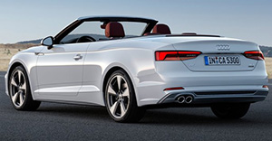 Audi A5 Cabriolet 2018 rear view