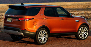 Land Rover Discovery 2019 rear view