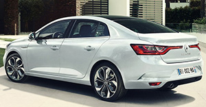 Renault Megane 2019 rear view