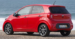 Kia Picanto 2018 rear view