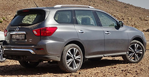 Nissan Pathfinder 2019 rear view