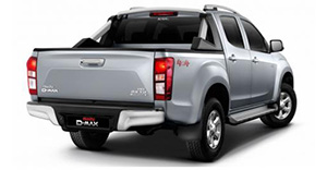 Isuzu D-Max 2016 rear view