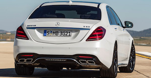 Mercedes-Benz S 63 AMG 2019 rear view