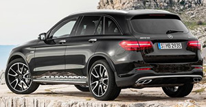 Mercedes-Benz GLC 43 AMG 2019 rear view