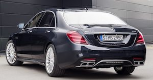 Mercedes-Benz S 65 AMG 2022 rear view