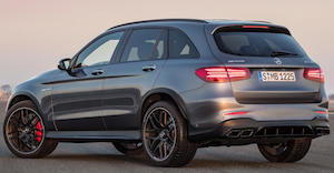 Mercedes-Benz GLC 63 AMG 2018 rear view