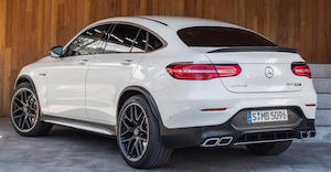 Mercedes-Benz GLC 63 AMG Coupe 2018 rear view