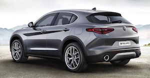 Alfa Romeo Stelvio 2018 rear view