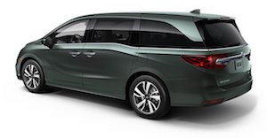 Honda Odyssey 2018 rear view