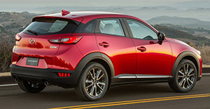 Mazda CX-3 2019 rear view