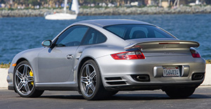 Porsche 911 Turbo 2008 rear view