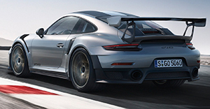 Porsche 911 GT2 2019 rear view