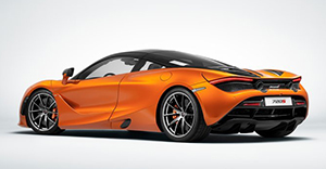 McLaren 720S 2023 rear view