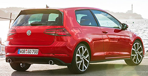 Volkswagen Golf GTI 2020 rear view