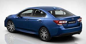 Subaru Impreza 2019 rear view