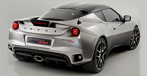 Lotus Evora 2018 rear view