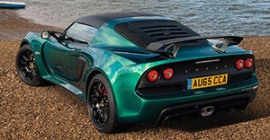 Lotus Exige 2018 rear view