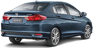 Honda City 2019 rear view