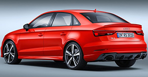 Audi RS 3 Sedan 2018 rear view