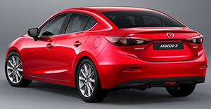 Mazda 3 Sedan 2019 rear view