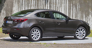 Mazda 3 Sedan 2015 rear view