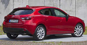 Mazda 3 2016 rear view