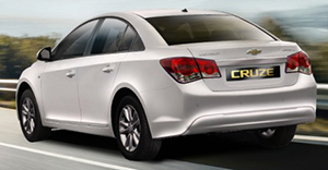 Chevrolet Cruze 2013 rear view