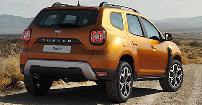 Renault Duster 2023 rear view