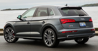 Audi S Q5 2018 rear view