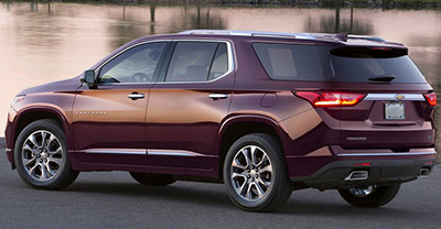 Chevrolet Traverse 2021 rear view