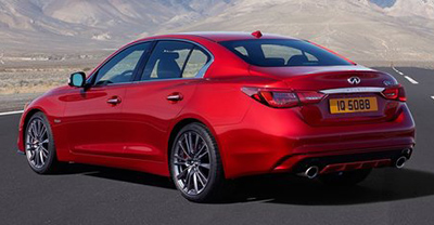 Infiniti Q50 2020 rear view