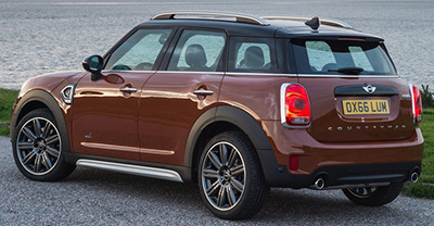 Mini Countryman 2018 rear view