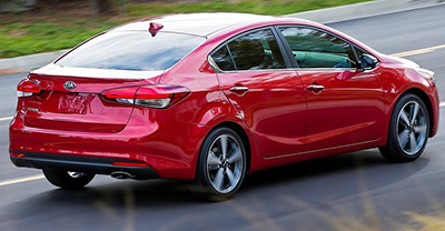 Kia Cerato 2018 rear view