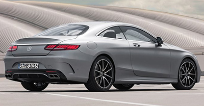 Mercedes-Benz S-Class Coupe 2019 rear view